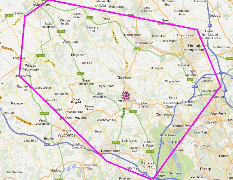 Delivery Areas